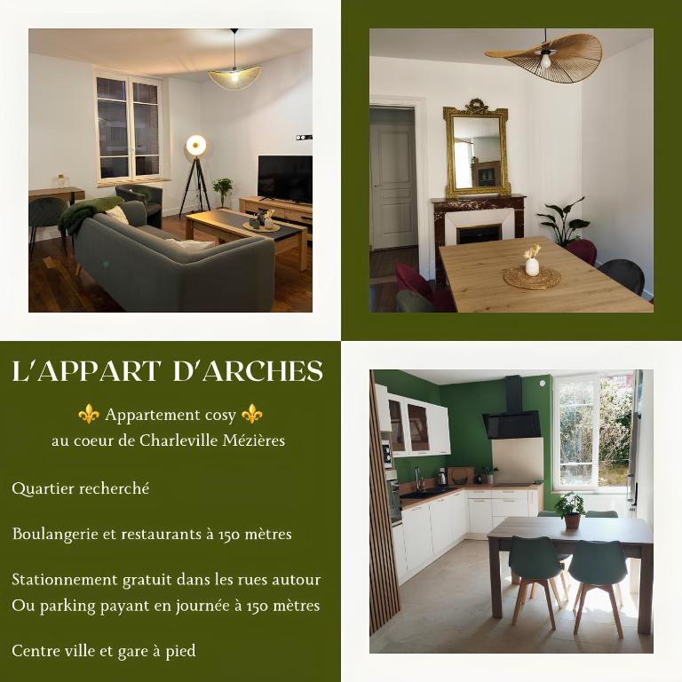 L'appart d'Arches - 85m2 2 chambres centre ville, Charleville-Mézières