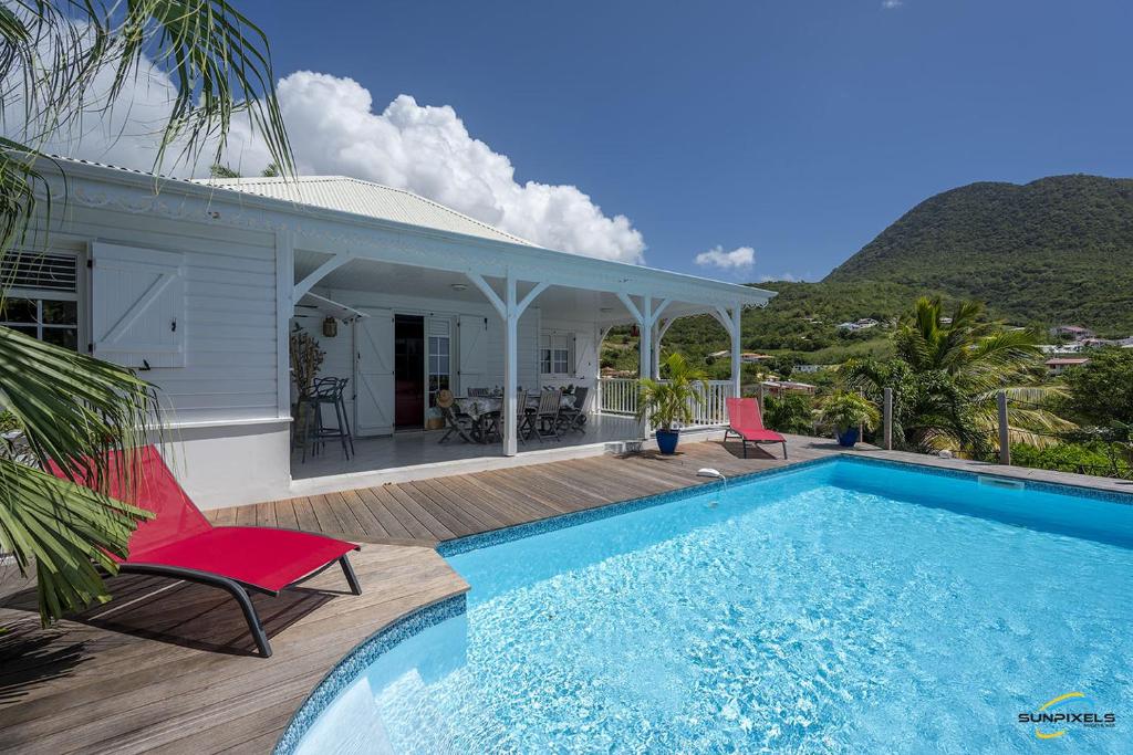 Villa An ti kwen paradi 3 chambres avec piscine et vue mer, Les Anses-d'Arlet