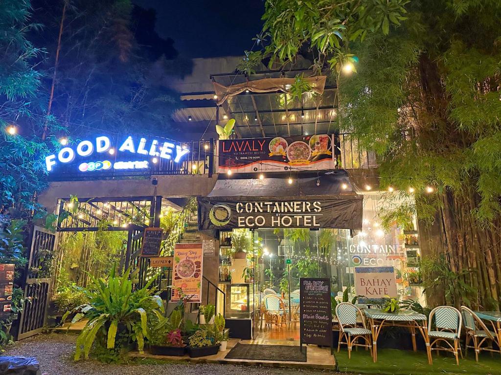 Entrance, Containers by Eco Hotels in Tagaytay