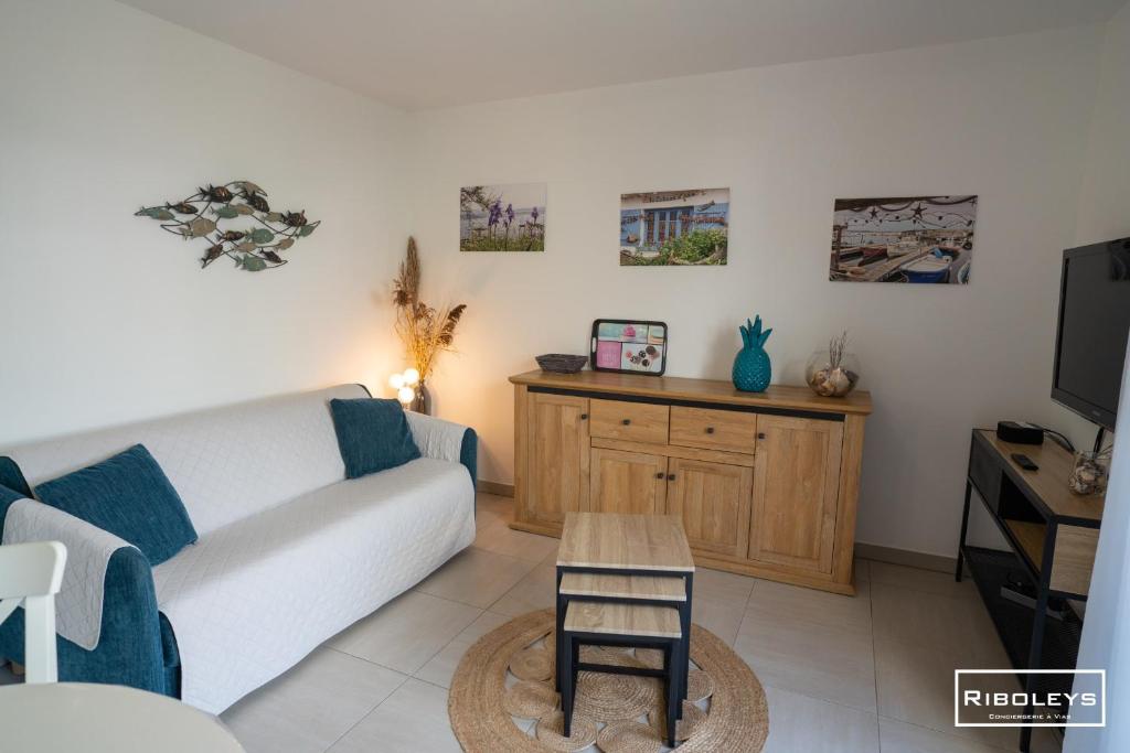 Riboleys - Villa T3 à 400m de la mer avec piscine - 5