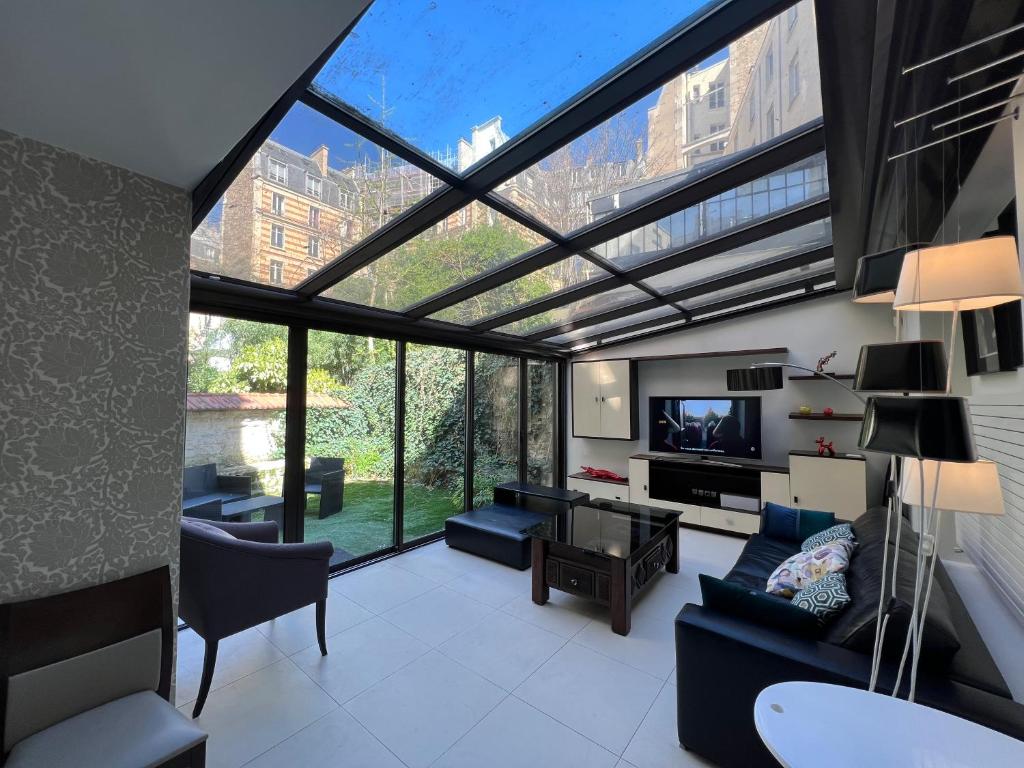 Garden flat in Paris 16 - 3