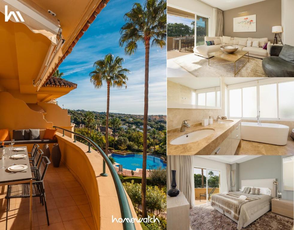Holiday home, with sea views, south facing and close to the golf course and the beach, in Elviria Hills - 1