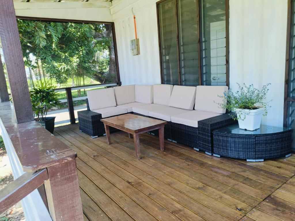 Balcony/terrace, Olivias Accommodation in Apia