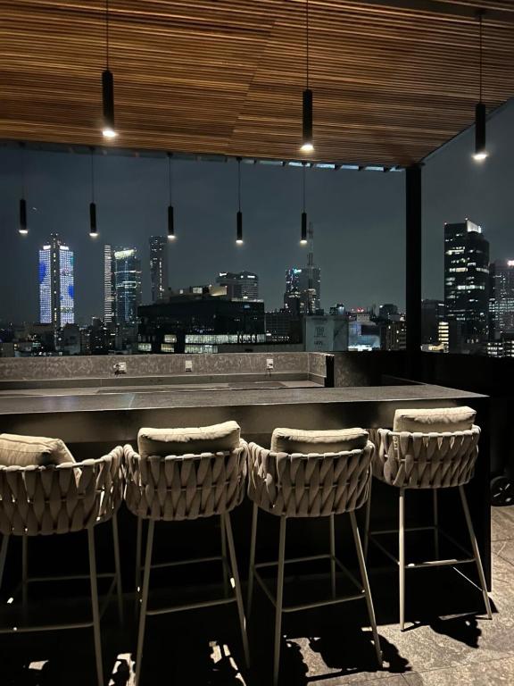 Roma Norte, pool, gym, rooftop, coworking, balcony & parking - 5