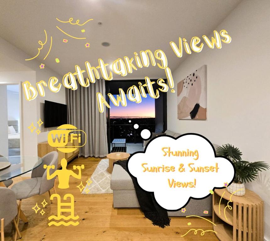 Sky-High 2BR in CBD Spectacular Views Level 23, Brisbane