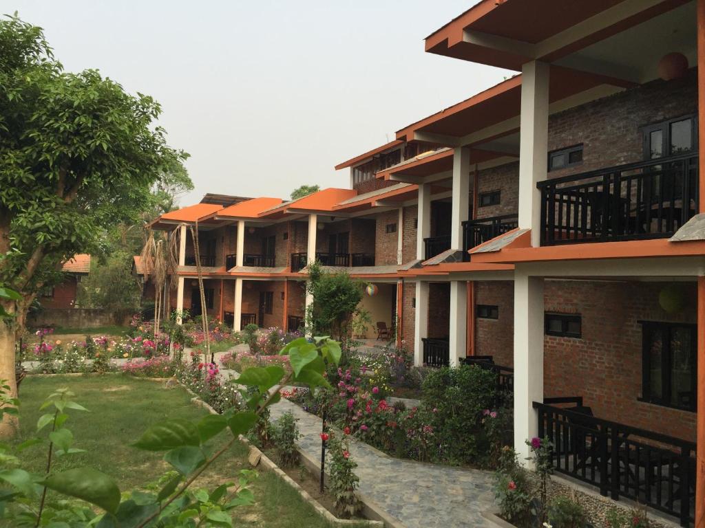 Exterior view, Chautari Garden Resort in Chitwan
