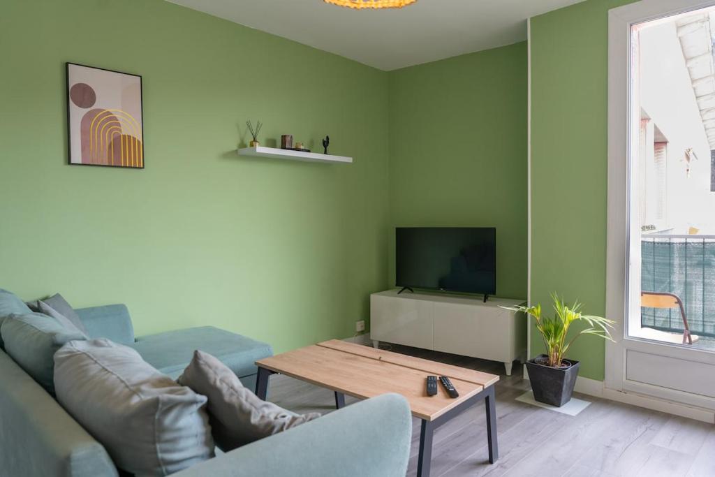 T3 Lumineux - 4 personnes - parking et Wi-Fi, Gap