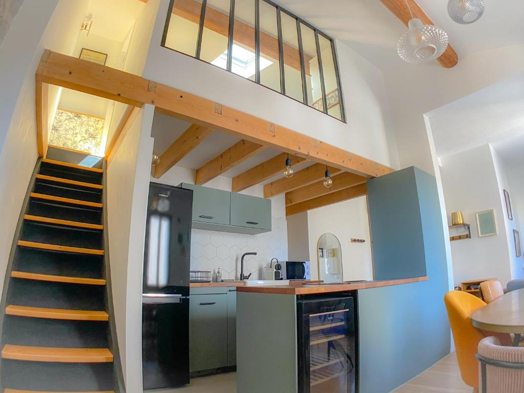 Appartement L'Authentique Duplex Montpellier Centre Ville Proche Gare - 5