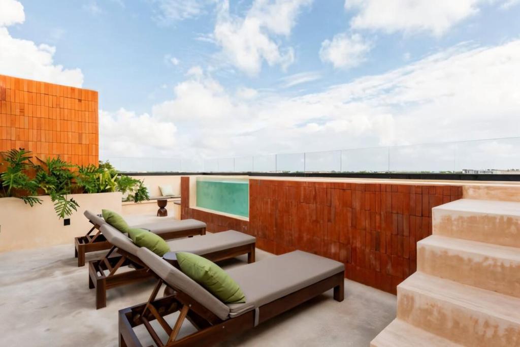 Xaana Private Pool 2 bed wifi 300 Mbps Rooftop - 5