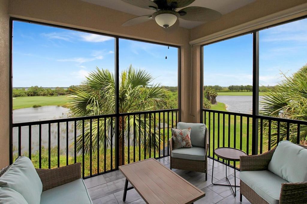 Lakefront 3rd floor condo at River Strand Golf and Country Club, Bradenton