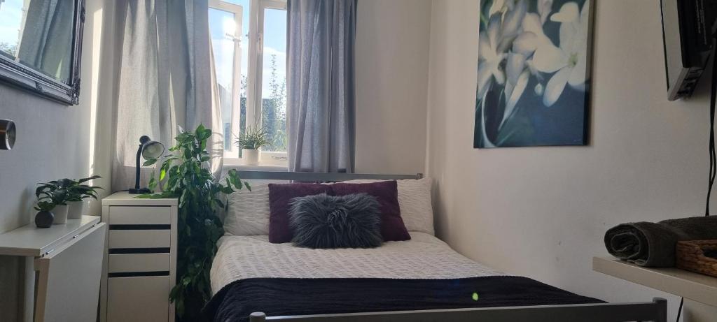 Stylish Small Double with Free Parking near Hampton Court-R1, West Molesey