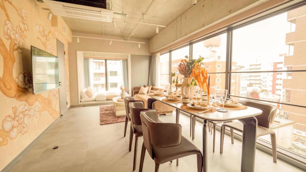 LANG HOTEL Asakusa#Senso-ji Temple#1Floor 1Room 85m2# Max 8ppl
