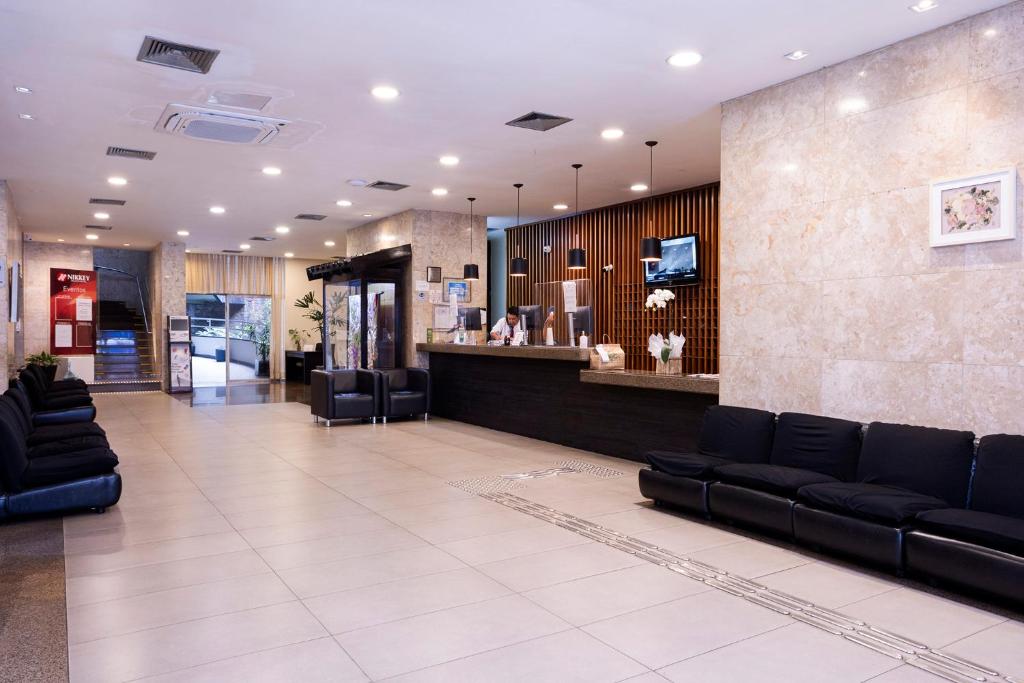 Lobby, Nikkey Palace Hotel in São Paulo