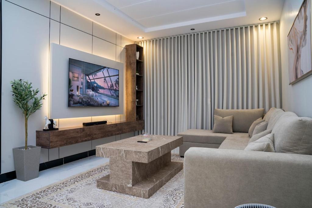 Apartment with living room and bed room, Rijád