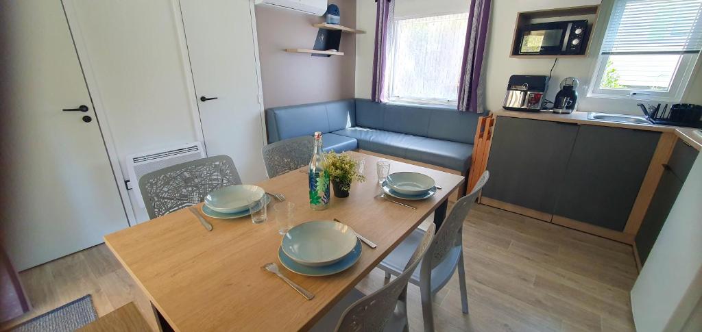 Mobil-home climatisé 6 personnes - 4