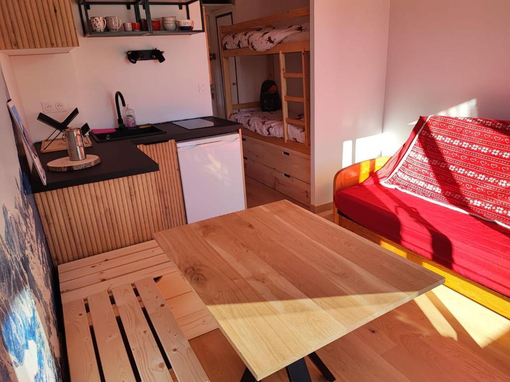 Charmant Studio -La Foux d'Allos - 5