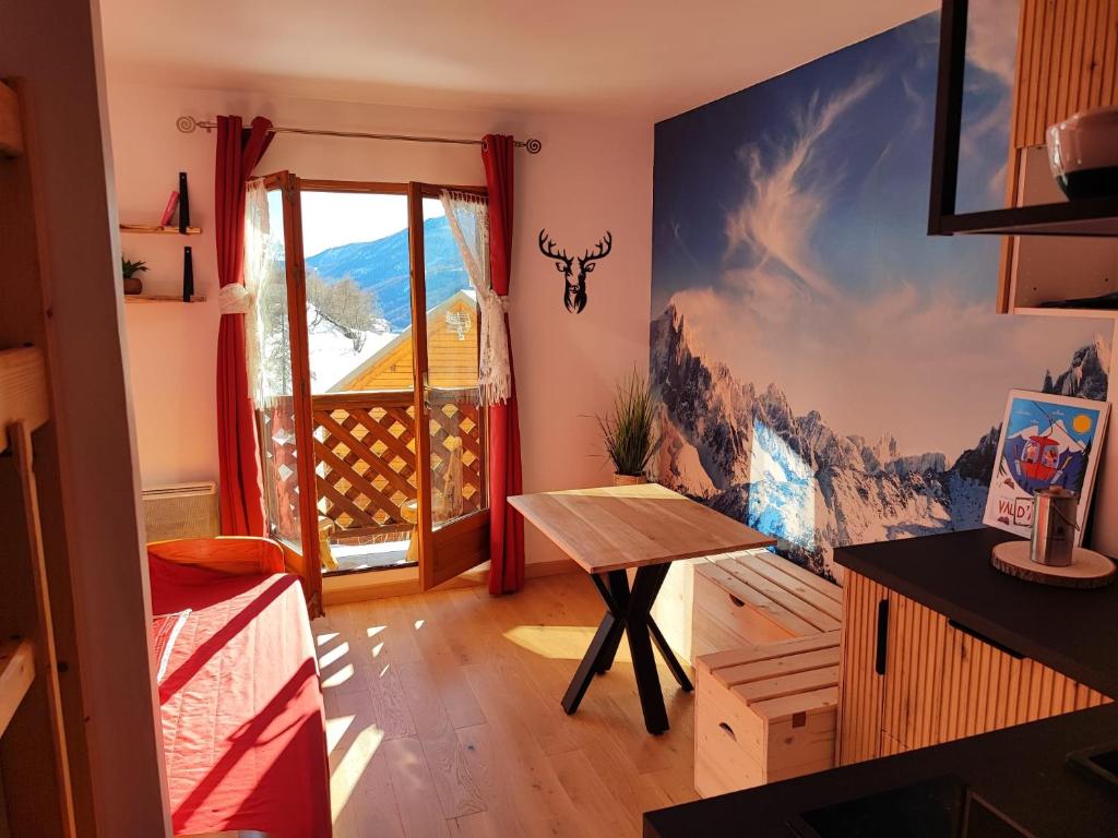 Charmant Studio -La Foux d'Allos - 4