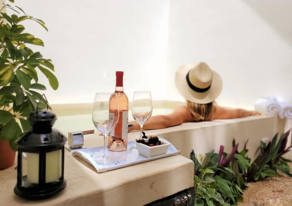 Tulum private jungle cool pool 500 mbps Wi-Fi 3 Bikes King Bed - 5