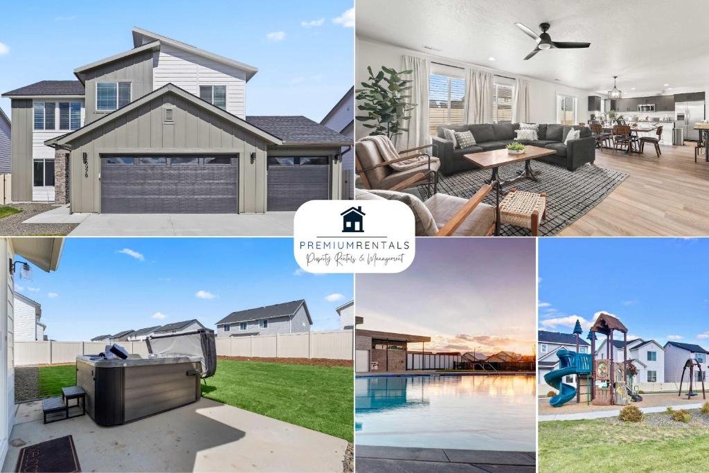 Spacious 6BR - Sleeps 22 - Game Room & Pool Access, Meridian