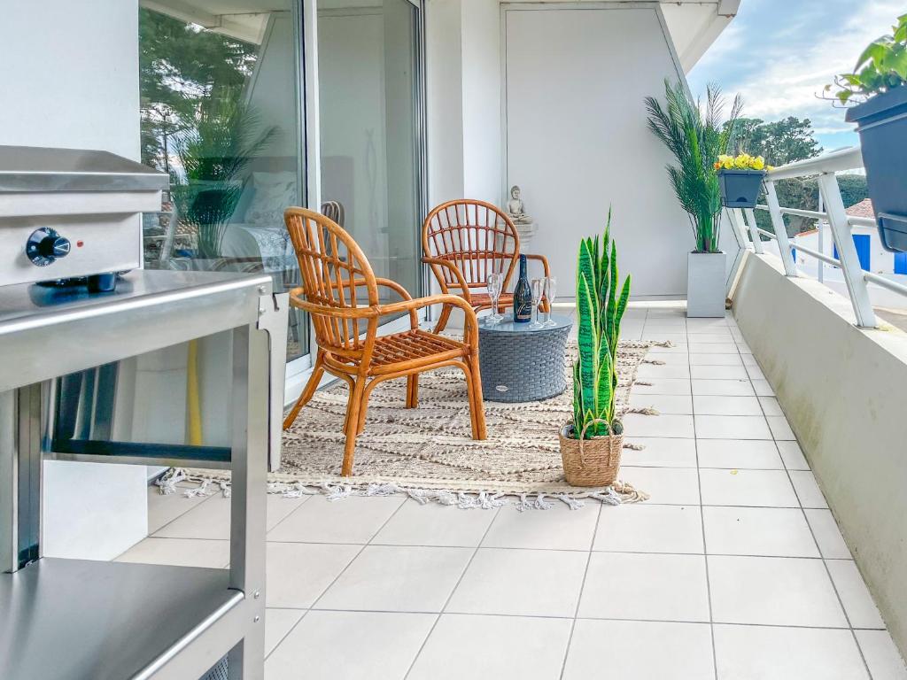 Appartement spacieux et décoré avec goût - quartier Pironnière - 6 personnes - 2
