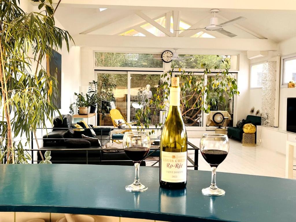 Large unique loft, quiet and bright & outdoor, Bagnolet