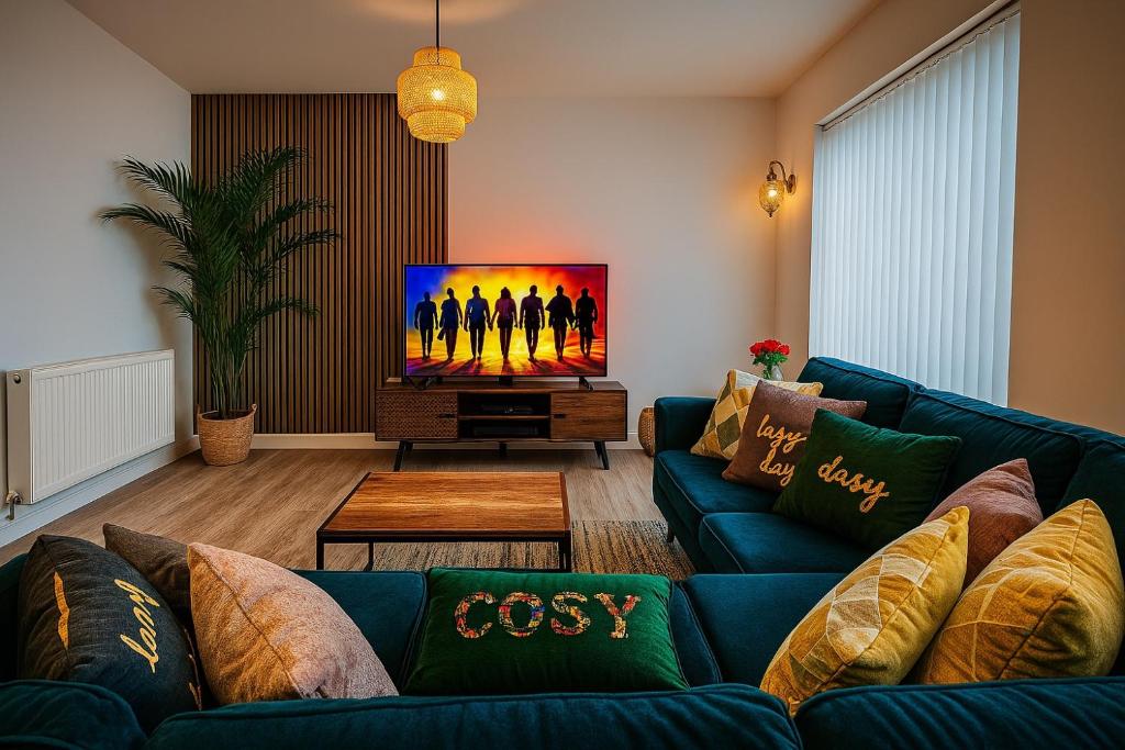 Modern Flat in Glasgow City FREE Parking & Wifi, Glasgow