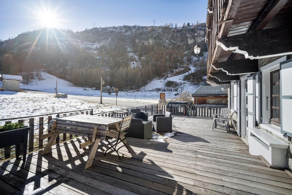CHALET AUBERGE - Les Melezes 전경