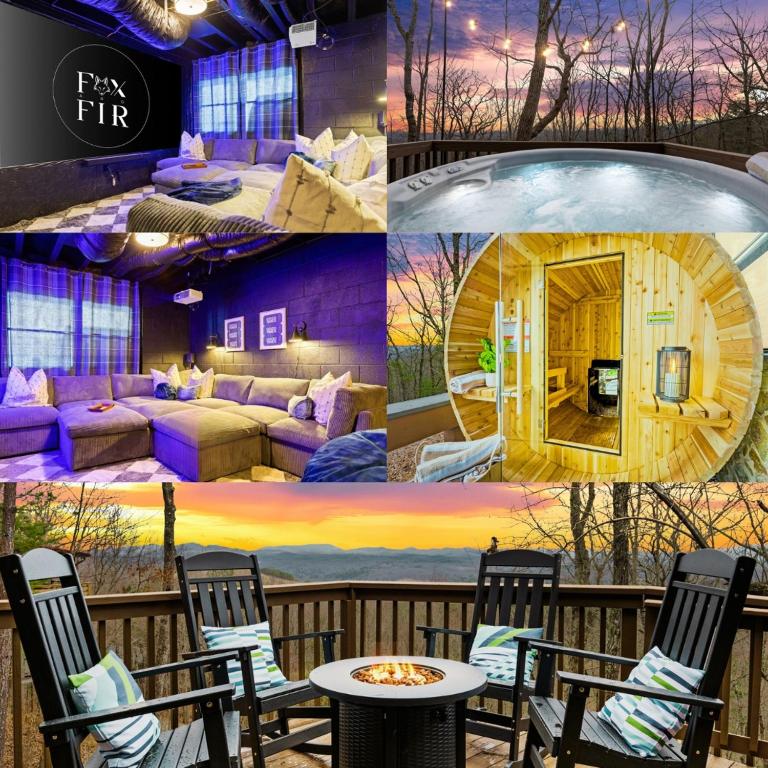 The Fox & Fir Luxe Retreat- Sauna & Cold Plunge, Blue Ridge