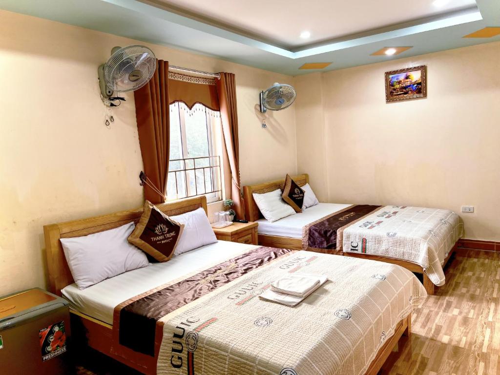 Standard Zweibettzimmer mit Bergblick