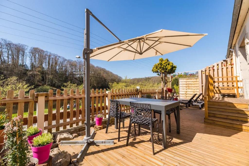 Terrasse charme & nature en coeur de Lannion, Lannion