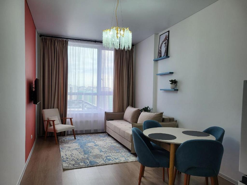 Яркая евродвушка в ЖК Delta, Astana