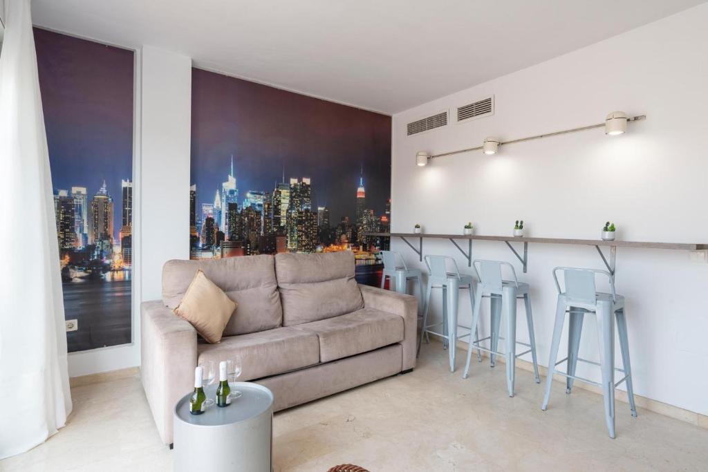 New Penthouse GR3- flat in Málaga Center with Cozy Terrace - 2