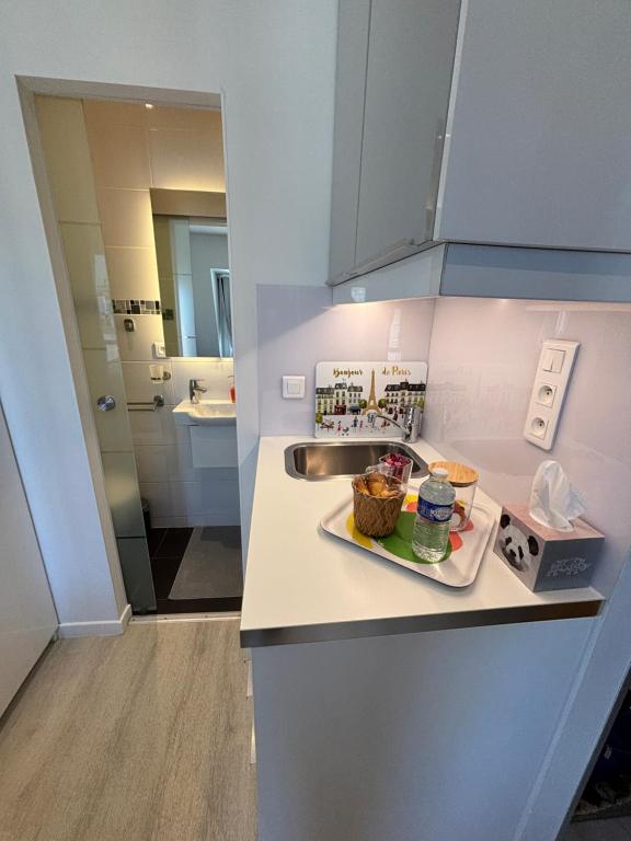 Paris 17ème - STUDIO compact 10m2 -110 sqf - coeur BATIGNOLLES - ideal SOLO traveler - 4
