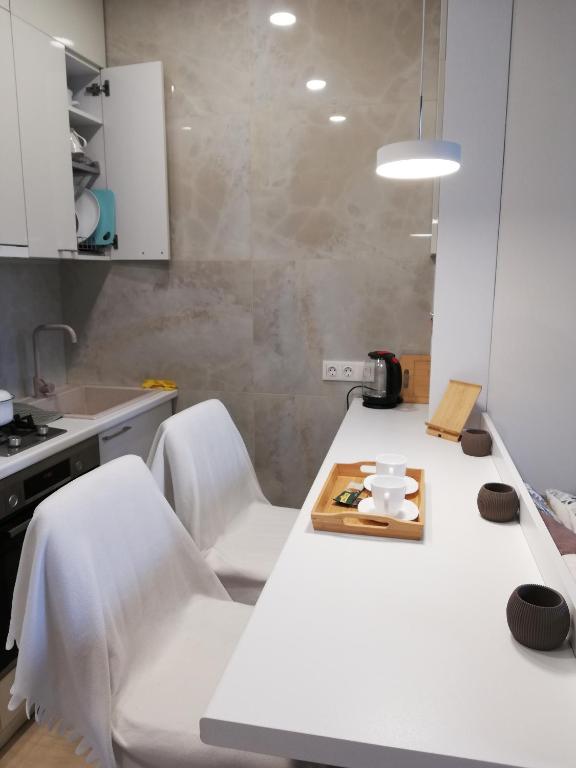 White small studio, Batumi