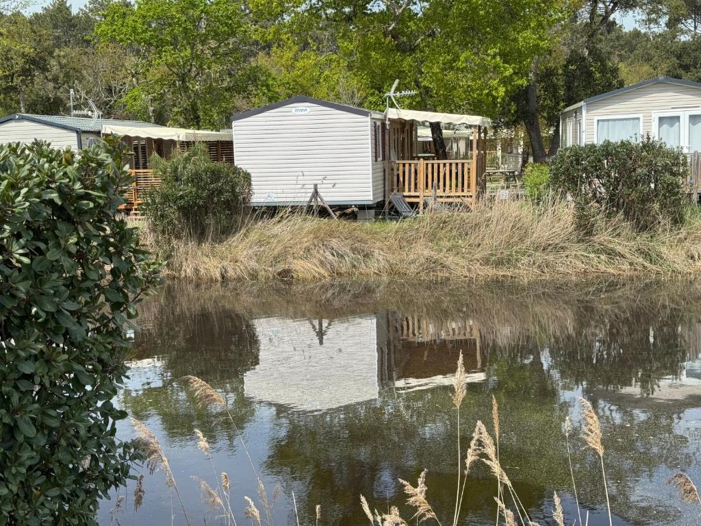 Bungalow moderne vue bassin les viviers Cap-ferret - 1