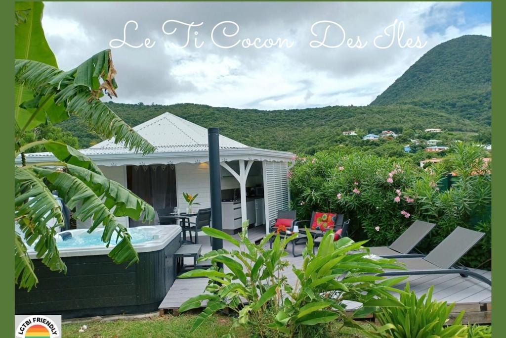 Ti Cocon Des Iles, Charming Bungalow Private Spa, Les Anses-dʼArlets