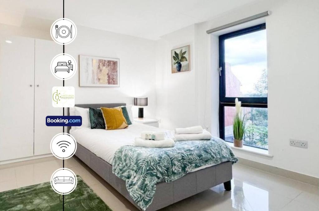 3 Bedroom Apt By ThreeThreeThreesProperty Short Lets & Serviced Accommodation Leeds With Wi-Fi & Parking, Leeds