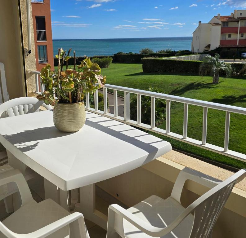 Studio cabine idéalement situé vue mer, Les Indes Galantes, piscine, parking - 2