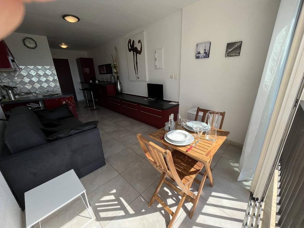 Studio 2 couchages CAP D'AGDE NATURISME CN060-J301 - 4