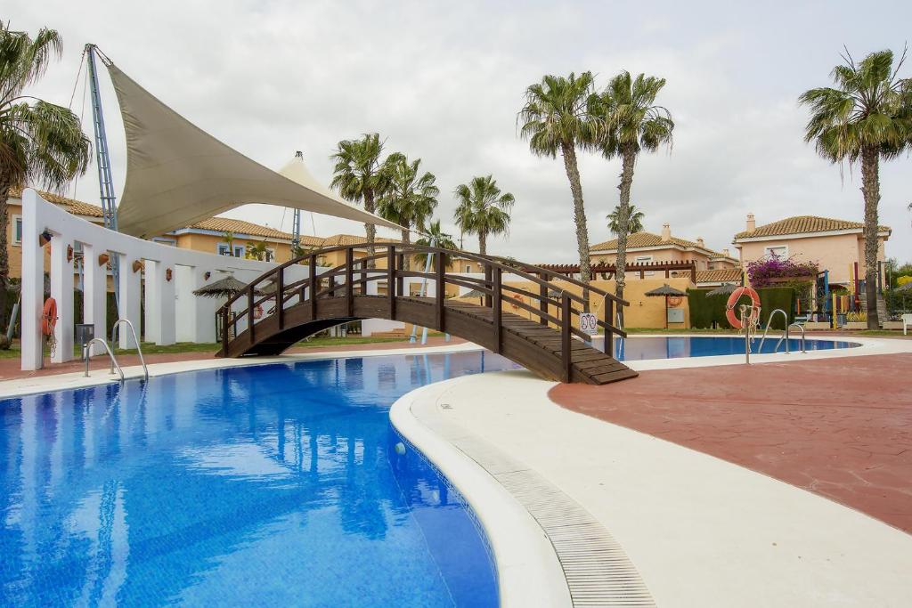 Vera Playa Chalet Adosado Jardín Piscina Parking - 3