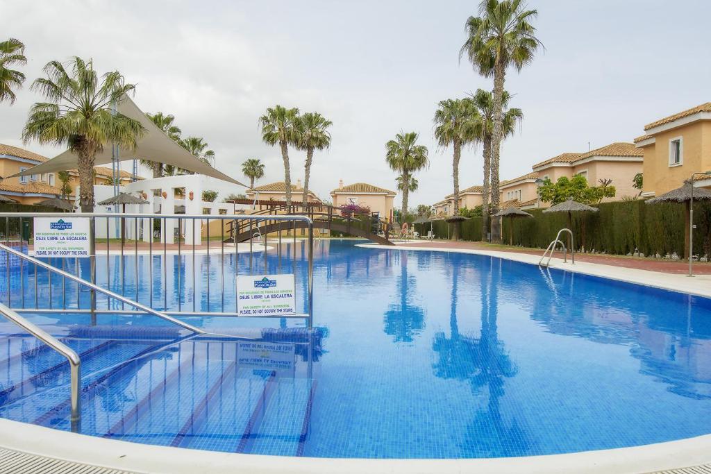 Vera Playa Chalet Adosado Jardín Piscina Parking - 5