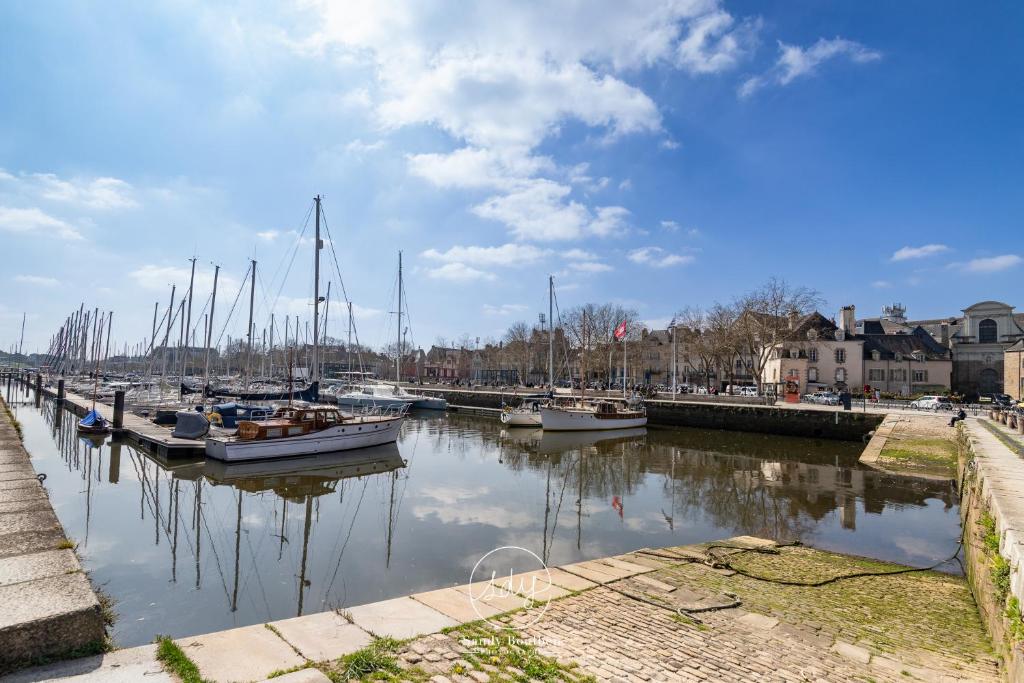 Ile d'arz - studio - centre-ville - 5