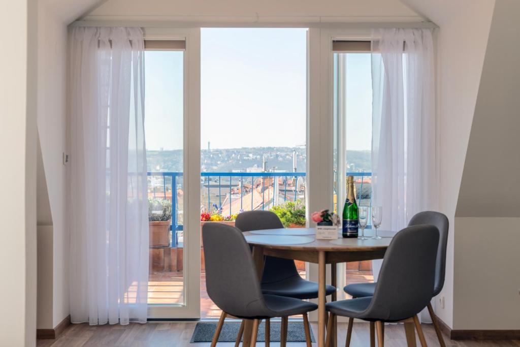 View, Hotel Orion in Prague