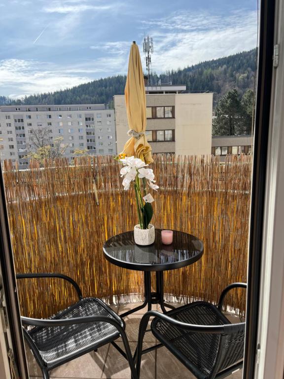 Bergblick Balkon Bruck an der Mur - 2