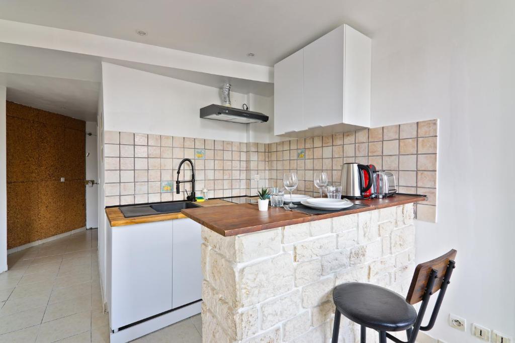 Studio Apartment Quartier Austerlitz Free Netflix - 5