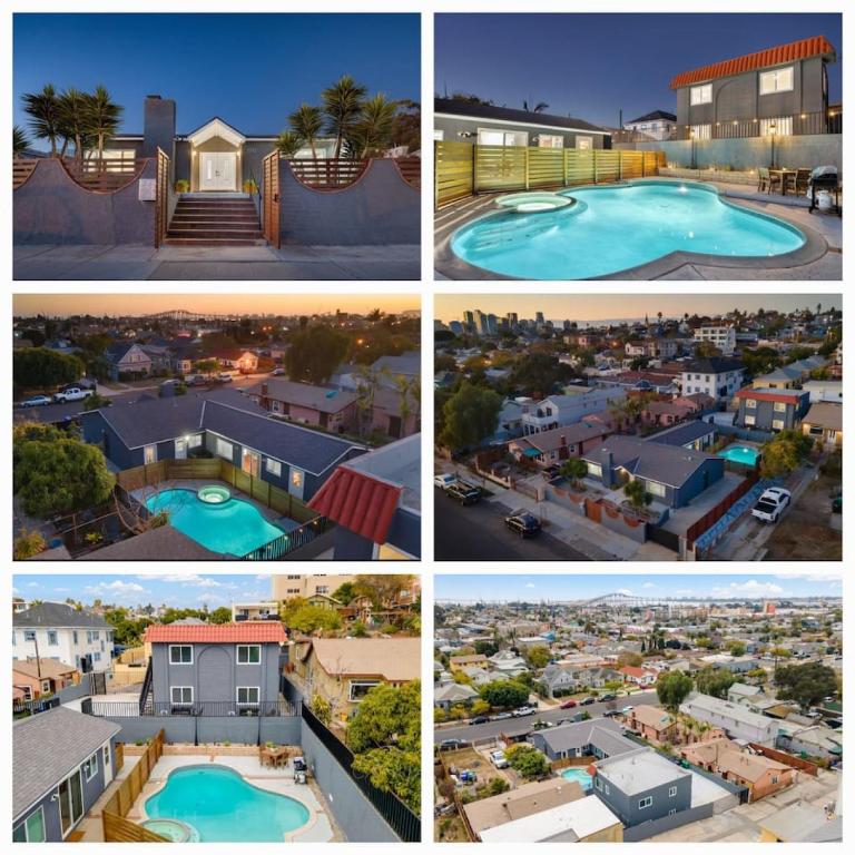 5 Units allows 26 guests plus Heated Pool Option and Spa, San Diego