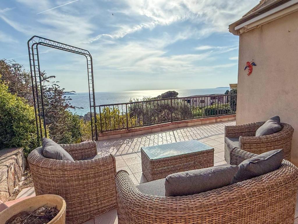 T3 pour 4 personnes, magnifique vue mer sur la baie de Saint Clair - 5