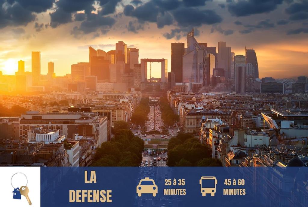 9 min de la Basilique Saint-Denis - 10 voyageurs - 4