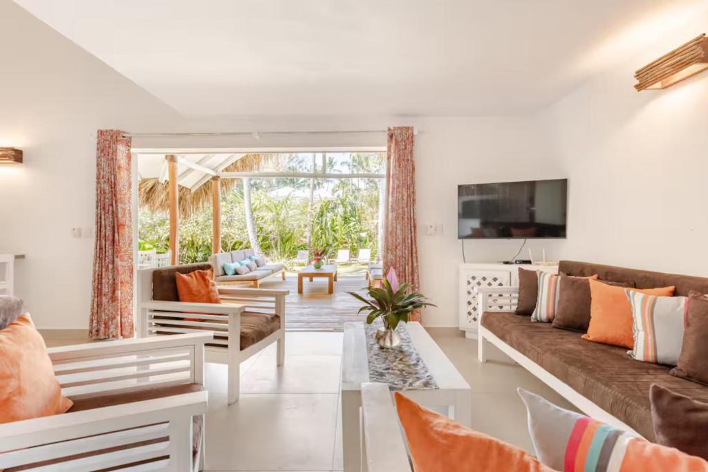 Caribbean Beach Villa Playa Bonita Las Terrenas 전경