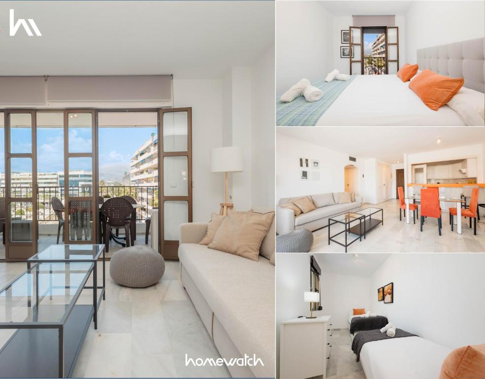 Vacation apartment with private parking in Puerto Banús, Marbella